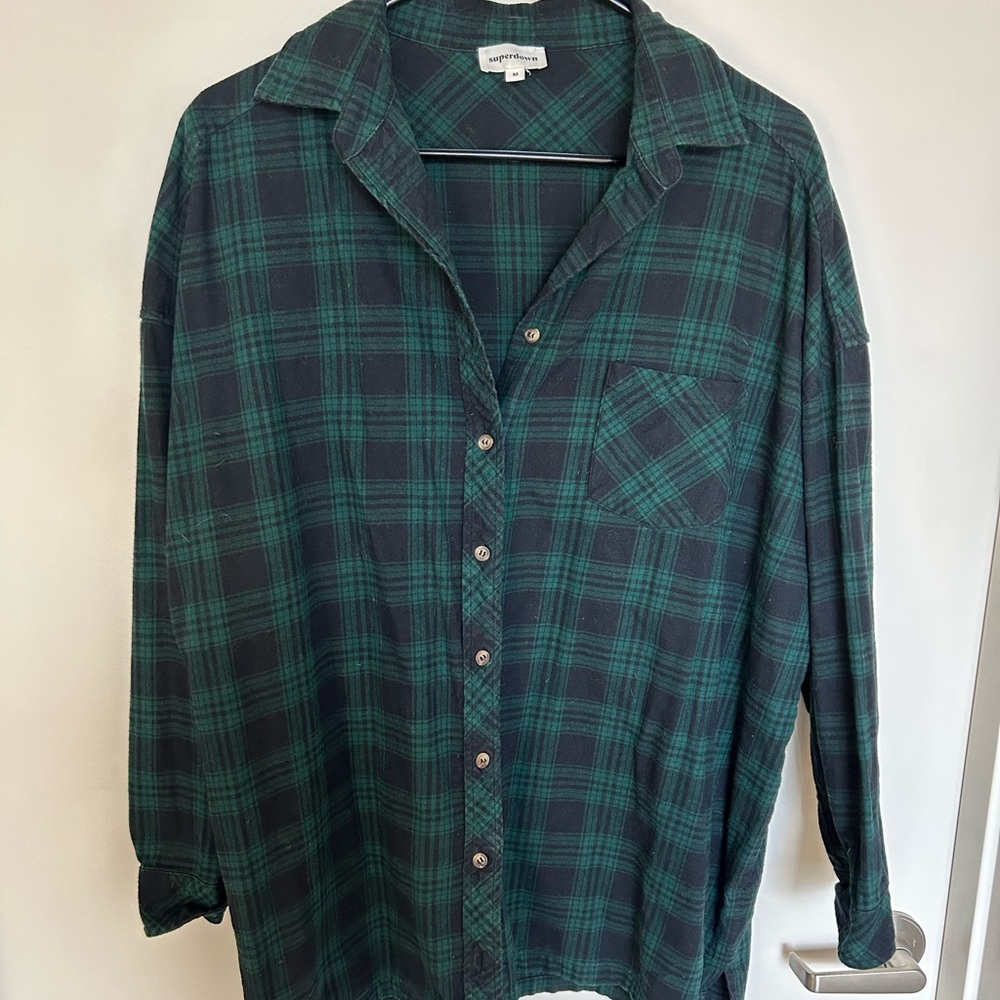 Oversized flannel